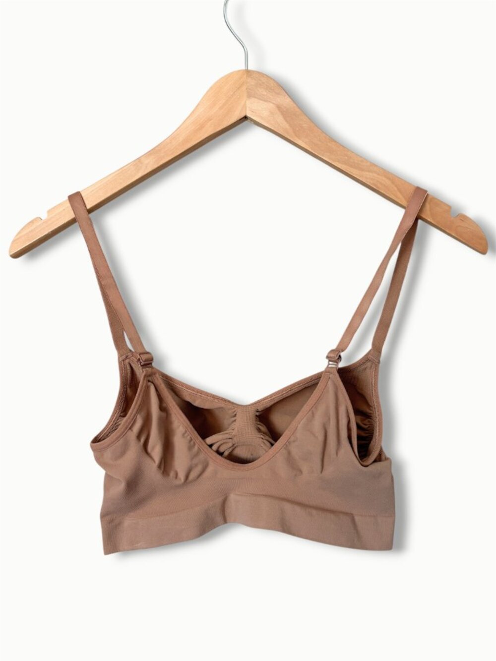 SKIMS Seamless Sculpt Bralette Neutral Tan Womens 2XL/3XL Minimalist Compression - Picture 2 of 8
